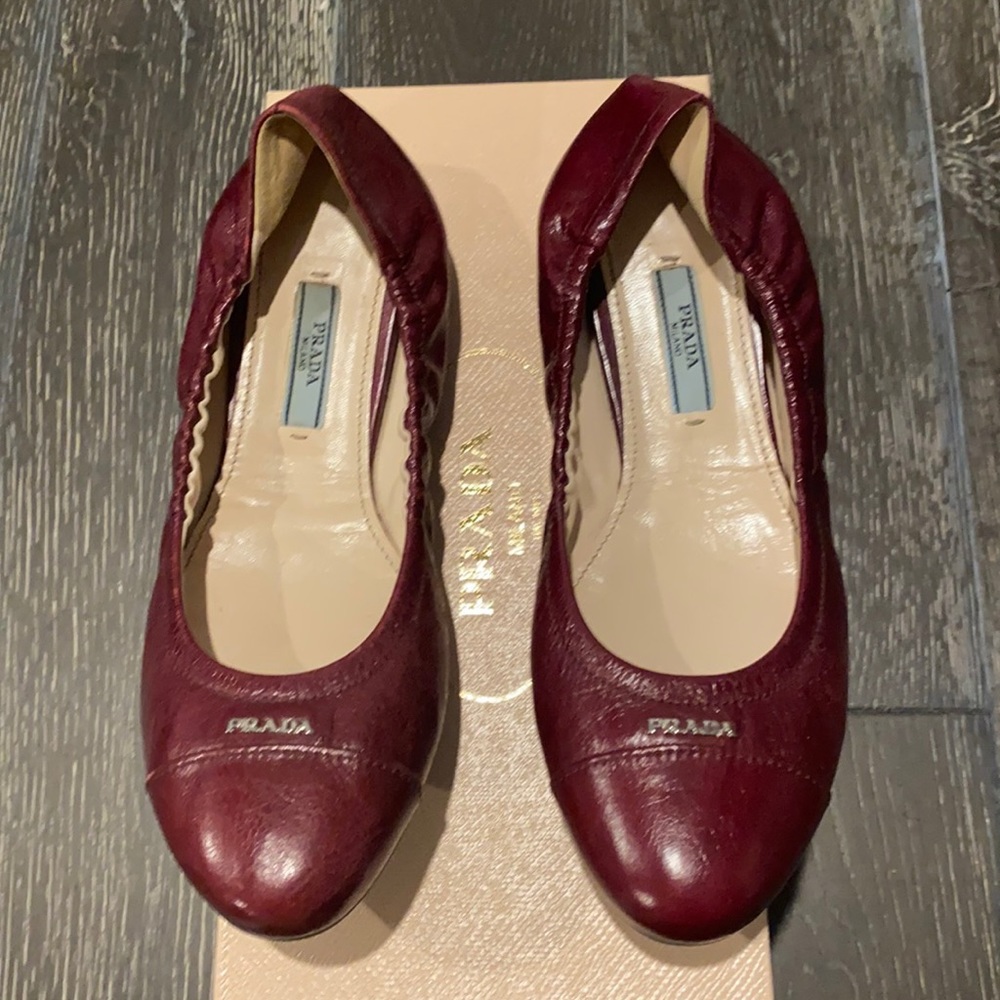 Prada shoes like new condition with tags sz 37
